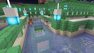 Screenshot of the Minecraft Bedrock Marketplace product Delirium Parkour created by The Rage Craft Room.