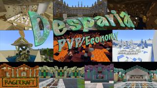 Thumbnail of the Minecraft Bedrock Marketplace product Desparia PVP/Economie created by The Rage Craft Room.
