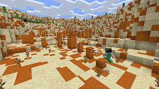 Screenshot of the Minecraft Bedrock Marketplace product Flow Parkour created by The Rage Craft Room.