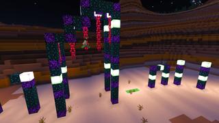 Screenshot of the Minecraft Bedrock Marketplace product Midnight Run created by The Rage Craft Room.