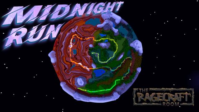 Thumbnail of the Minecraft Bedrock Marketplace product Midnight Run created by The Rage Craft Room.
