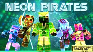Thumbnail of the Minecraft Bedrock Marketplace product Neon Pirates created by The Rage Craft Room.