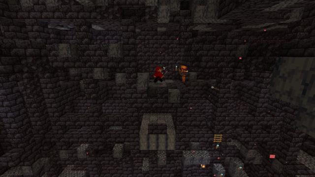 Screenshot of the Minecraft Bedrock Marketplace product Nether Parkour created by The Rage Craft Room.