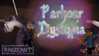 Thumbnail of the Minecraft Bedrock Marketplace product Parkour Dystopia created by The Rage Craft Room.
