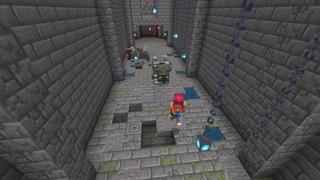 Screenshot of the Minecraft Bedrock Marketplace product Parkour Heroes created by The Rage Craft Room.