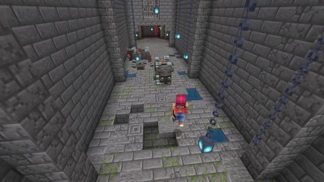 Screenshot of the Minecraft Bedrock Marketplace product Parkour Heroes created by The Rage Craft Room.