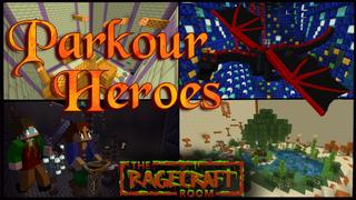 Thumbnail of the Minecraft Bedrock Marketplace product Parkour Heroes created by The Rage Craft Room.