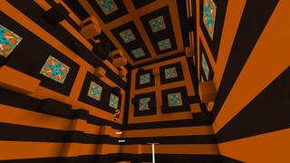 Screenshot of the Minecraft Bedrock Marketplace product Parkour Patterns created by The Rage Craft Room.