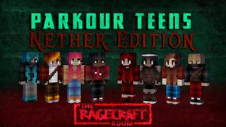 Thumbnail of the Minecraft Bedrock Marketplace product Parkour Teens Nether Edition created by The Rage Craft Room.