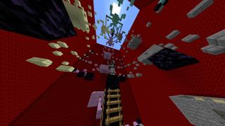 Screenshot of the Minecraft Bedrock Marketplace product Parkour Wars: Champion Edition created by The Rage Craft Room.