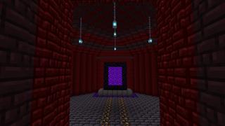 Screenshot of the Minecraft Bedrock Marketplace product Parkour Wars Nether Edition created by The Rage Craft Room.