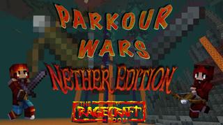 Thumbnail of the Minecraft Bedrock Marketplace product Parkour Wars Nether Edition created by The Rage Craft Room.