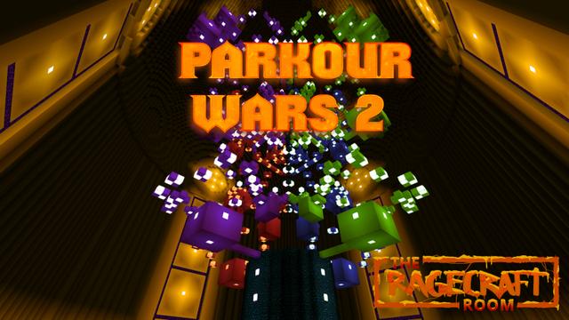 Thumbnail of the Minecraft Bedrock Marketplace product Parkour Wars 2 created by The Rage Craft Room.