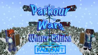Thumbnail of the Minecraft Bedrock Marketplace product Parkour Wars: Winter Edition created by The Rage Craft Room.