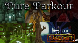 Thumbnail of the Minecraft Bedrock Marketplace product Pure Parkour created by The Rage Craft Room.