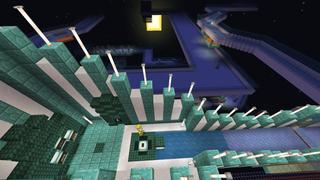 Screenshot of the Minecraft Bedrock Marketplace product Rage Parkour created by The Rage Craft Room.