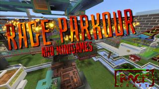 Thumbnail of the Minecraft Bedrock Marketplace product Rage Parkour created by The Rage Craft Room.
