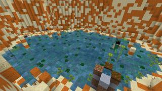 Screenshot of the Minecraft Bedrock Marketplace product Splash Parkour created by The Rage Craft Room.