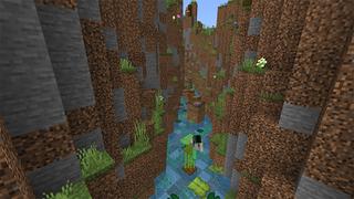 Screenshot of the Minecraft Bedrock Marketplace product Splash Parkour created by The Rage Craft Room.