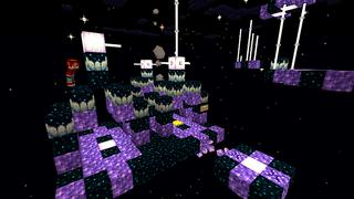 Screenshot of the Minecraft Bedrock Marketplace product Starlight Parkour created by The Rage Craft Room.