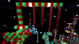 Screenshot of the Minecraft Bedrock Marketplace product Starlight Parkour created by The Rage Craft Room.