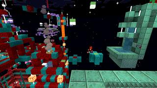 Screenshot of the Minecraft Bedrock Marketplace product Starlight Parkour created by The Rage Craft Room.