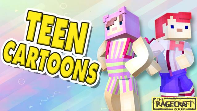 Thumbnail of the Minecraft Bedrock Marketplace product Teen Cartoons created by The Rage Craft Room.