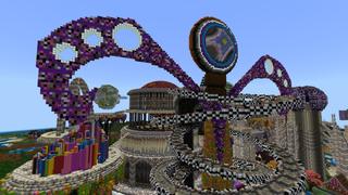 Screenshot of the Minecraft Bedrock Marketplace product Arena PvP Citadel created by The World Foundry.