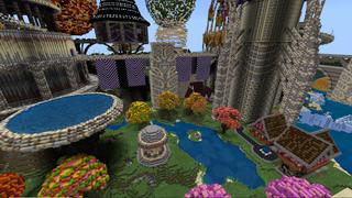 Screenshot of the Minecraft Bedrock Marketplace product Arena PvP Citadel created by The World Foundry.