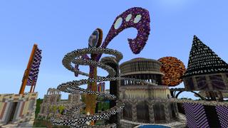 Screenshot of the Minecraft Bedrock Marketplace product Arena PvP Citadel created by The World Foundry.