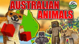Thumbnail of the Minecraft Bedrock Marketplace product Australian Animals created by The World Foundry.