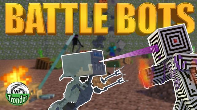 Thumbnail of the Minecraft Bedrock Marketplace product Battle Bots created by The World Foundry.