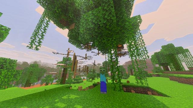 Screenshot of the Minecraft Bedrock Marketplace product Chop Chop Add-On created by The World Foundry.