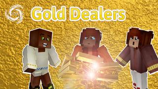 Thumbnail of the Minecraft Bedrock Marketplace product Gold Dealers created by The World Foundry.