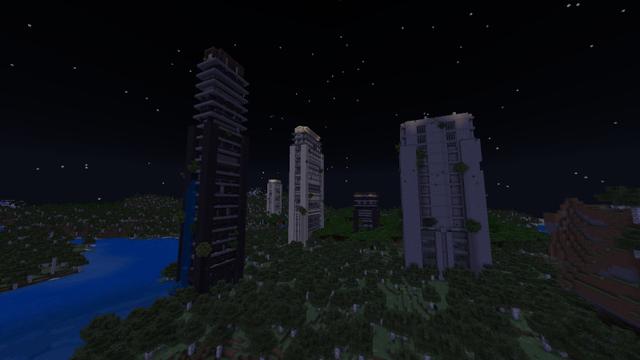 Screenshot of the Minecraft Bedrock Marketplace product Hollow Core created by The World Foundry.