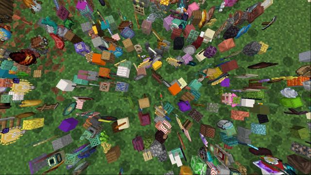 Screenshot of the Minecraft Bedrock Marketplace product ITEMATE Add-On created by The World Foundry.