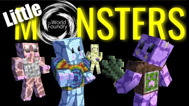 Thumbnail of the Minecraft Bedrock Marketplace product Little Monsters created by The World Foundry.