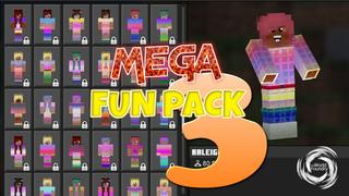 Thumbnail of the Minecraft Bedrock Marketplace product Mega Fun Pack 3 created by The World Foundry.