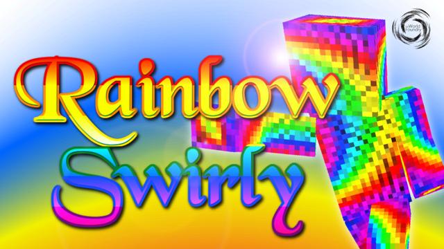 Thumbnail of the Minecraft Bedrock Marketplace product Rainbow Swirly created by The World Foundry.