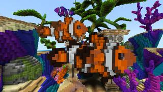 Screenshot of the Minecraft Bedrock Marketplace product Aquatic City created by ThunderAy.