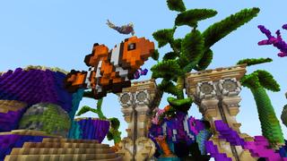 Screenshot of the Minecraft Bedrock Marketplace product Aquatic City created by ThunderAy.