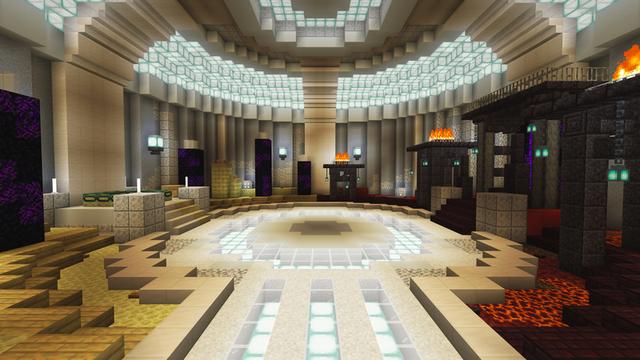 Screenshot of the Minecraft Bedrock Marketplace product Cidade de Atlantis created by ThunderAy.
