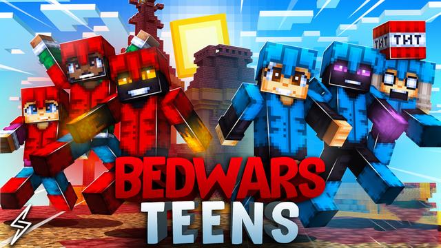 Thumbnail of the Minecraft Bedrock Marketplace product Bed Wars Teens created by ThunderAy.