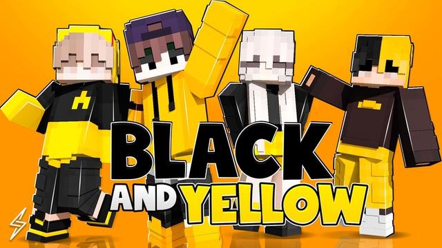 Thumbnail of the Minecraft Bedrock Marketplace product Black and Yellow created by ThunderAy.