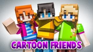Thumbnail of the Minecraft Bedrock Marketplace product Cartoon Friends created by ThunderAy.
