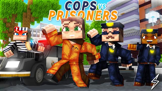 Thumbnail of the Minecraft Bedrock Marketplace product Cops vs Prisoners created by ThunderAy.