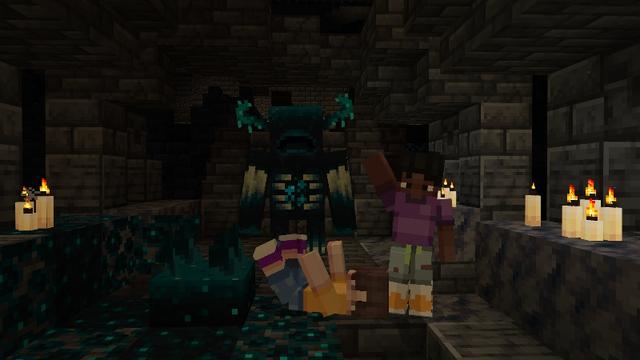 Screenshot of the Minecraft Bedrock Marketplace product Death Swap 2 created by ThunderAy.