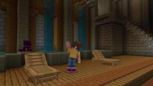 Screenshot of the Minecraft Bedrock Marketplace product Muebles Dragón created by ThunderAy.