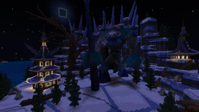 Screenshot of the Minecraft Bedrock Marketplace product Dragon Island created by ThunderAy.