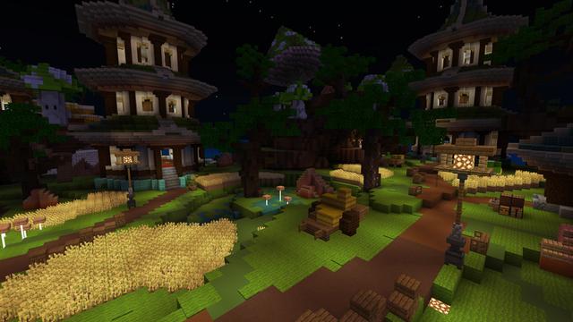 Screenshot of the Minecraft Bedrock Marketplace product Dragon Island created by ThunderAy.